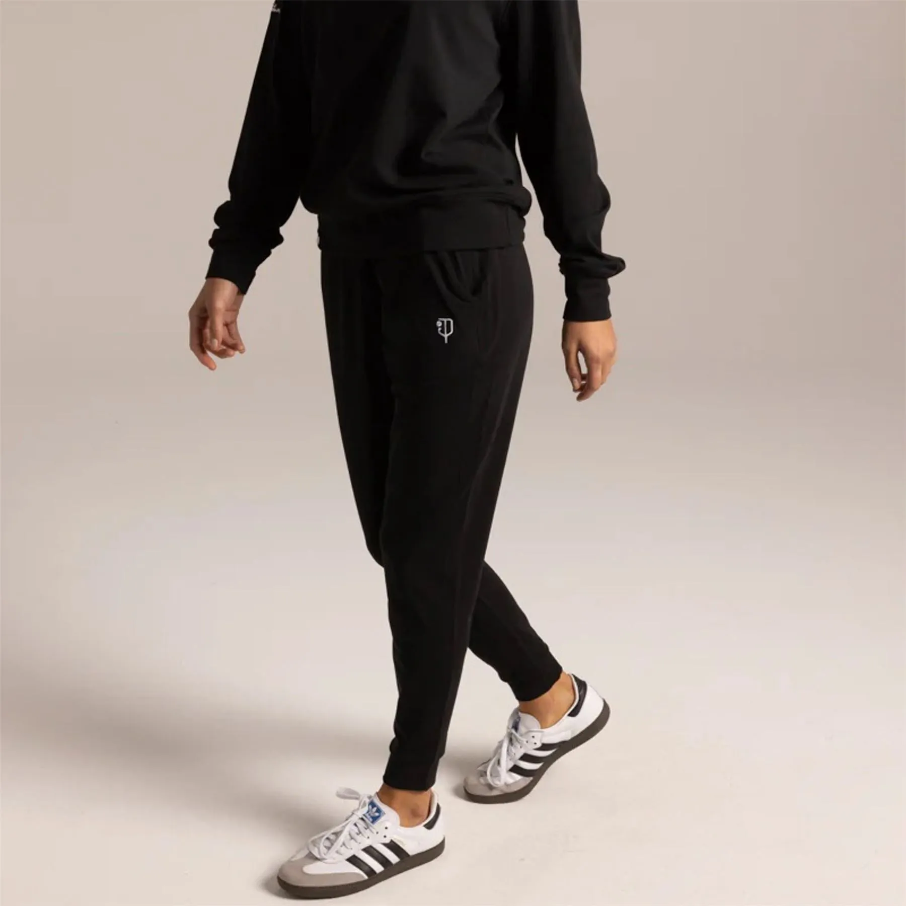 Womens Founders Joggers Pure Black - 2024