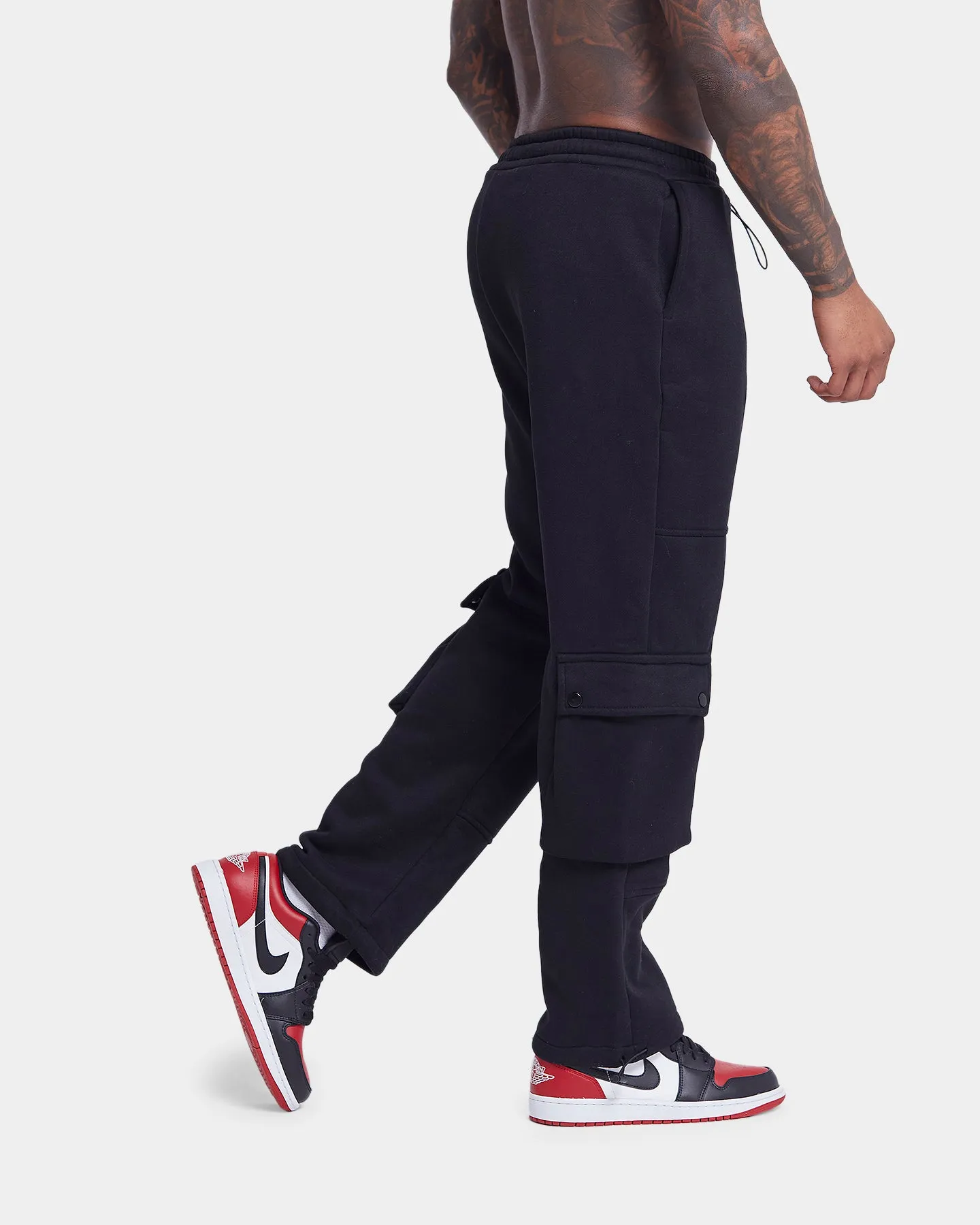 XXIII Utility Cargo Sweatpants Black